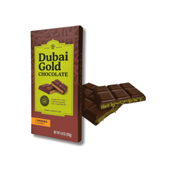 DUBAI GOLD Dark Chocolate Bar